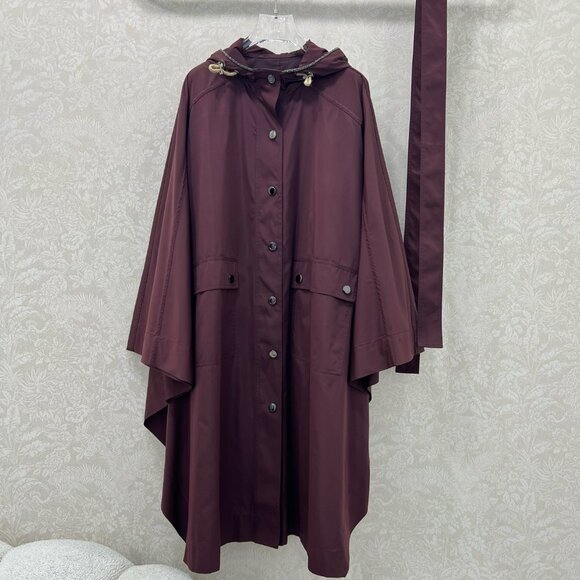 Brunello Cucinelli Jackets & Blazers - Brunello Cucinelli 2025 new cape-style long coat